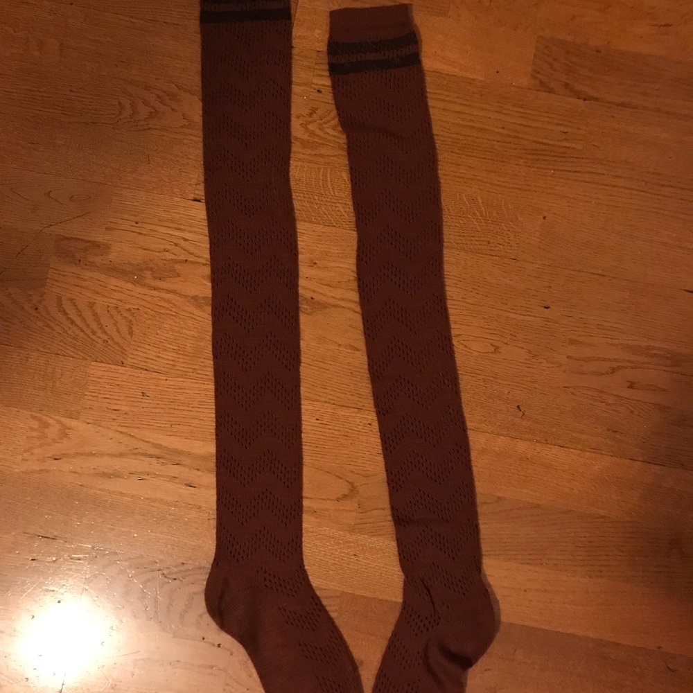 Free people thigh high socks